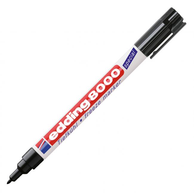 E-shop Permanentný popisovač EDDING 8000 do mrazu, čierný