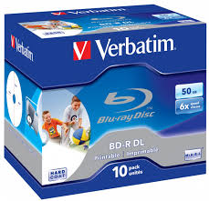 E-shop Blu-ray disk Verbatim BD-R 50 GB 10 ks