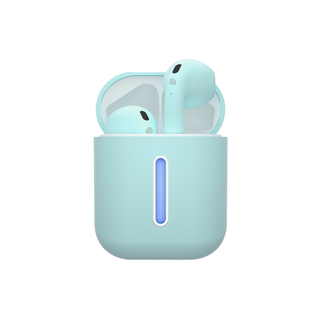 E-shop TESLA SOUND EB10 - bezdrátová Bluetooth sluchátka, Ice Blue