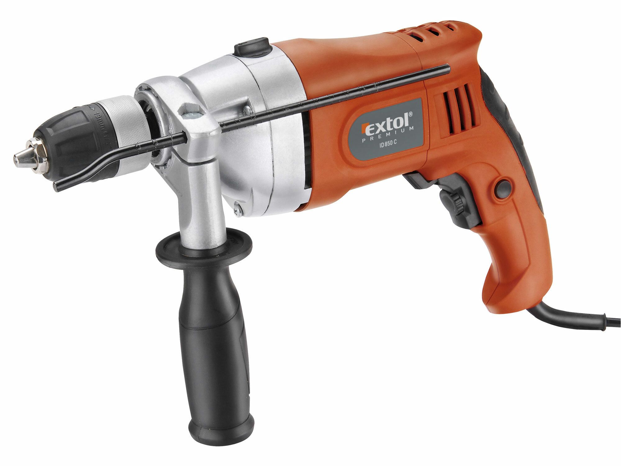 Vrtačka s příklepem, Click-lock, 850W EXTOL-PREMIUM