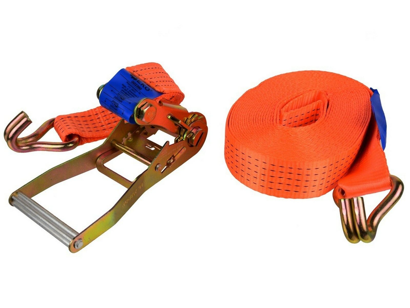 E-shop Popruh upínací s ERGO ráčnou a hákem, 10m/5T/50mm GEKO