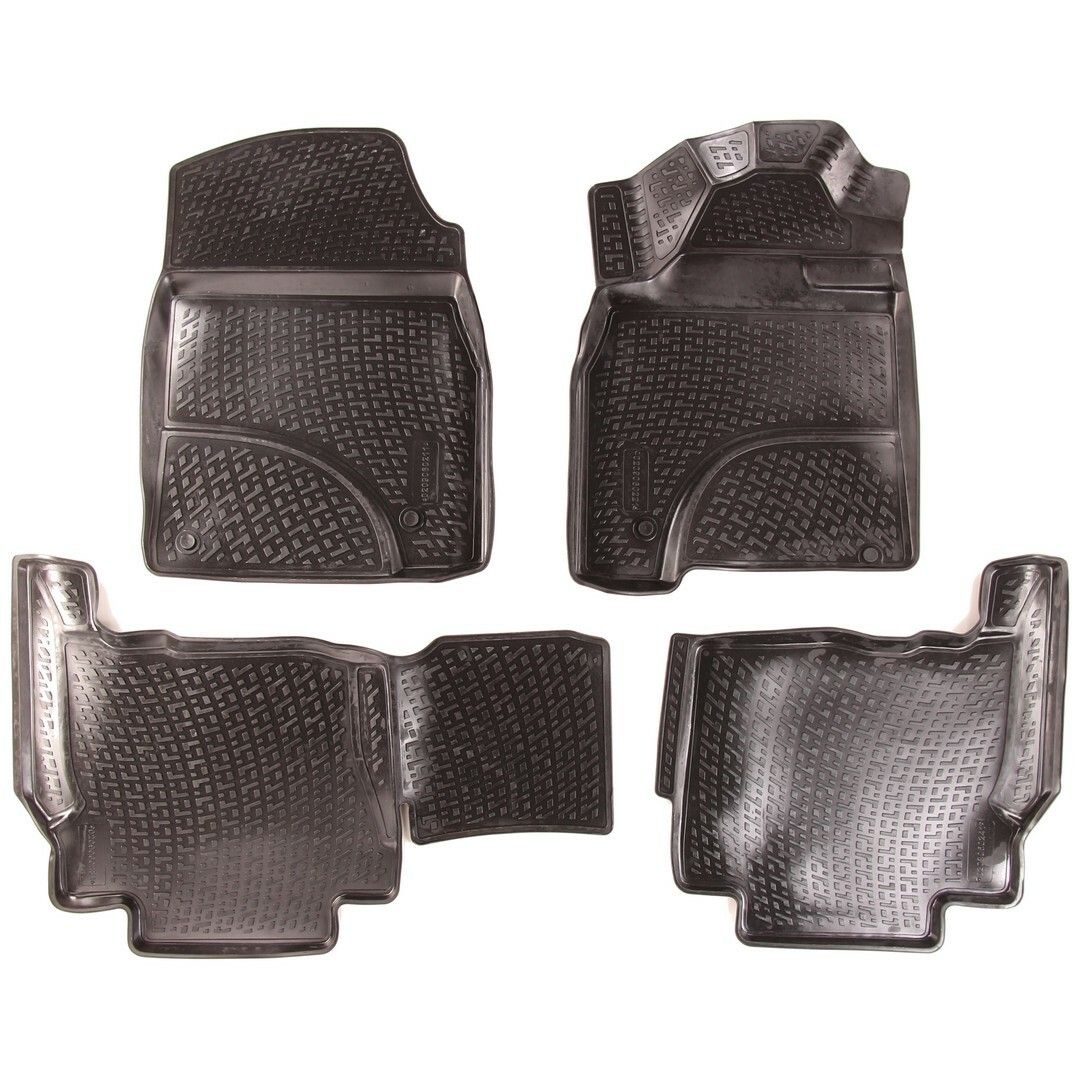 E-shop Gumové koberce Toyota Land Cruiser (200 J20) (07-) (3D) SIXTOL