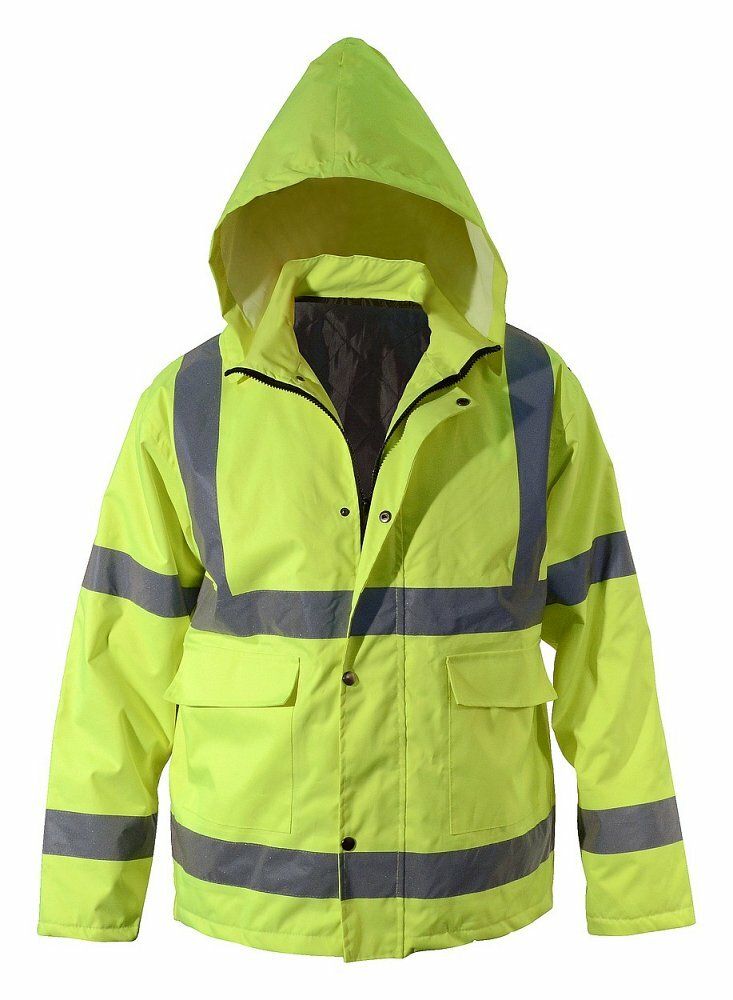 E-shop Bunda s kapucí reflexní SAFETY XL COMPASS