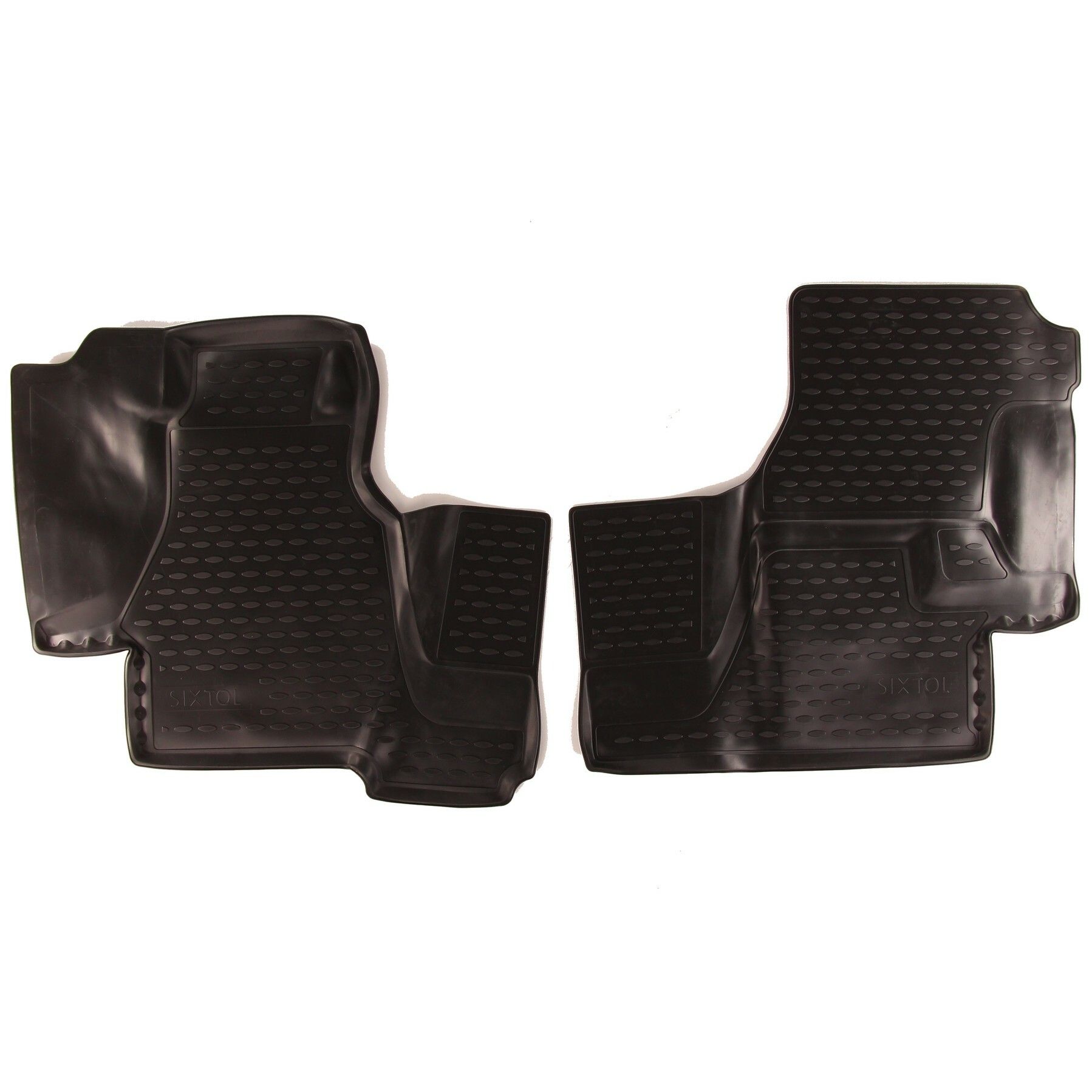 E-shop 3D Gumové koberce MERCEDES-BENZ Sprinter Classic (W909), 2000-2006, 2013->, 2ks SIXTOL
