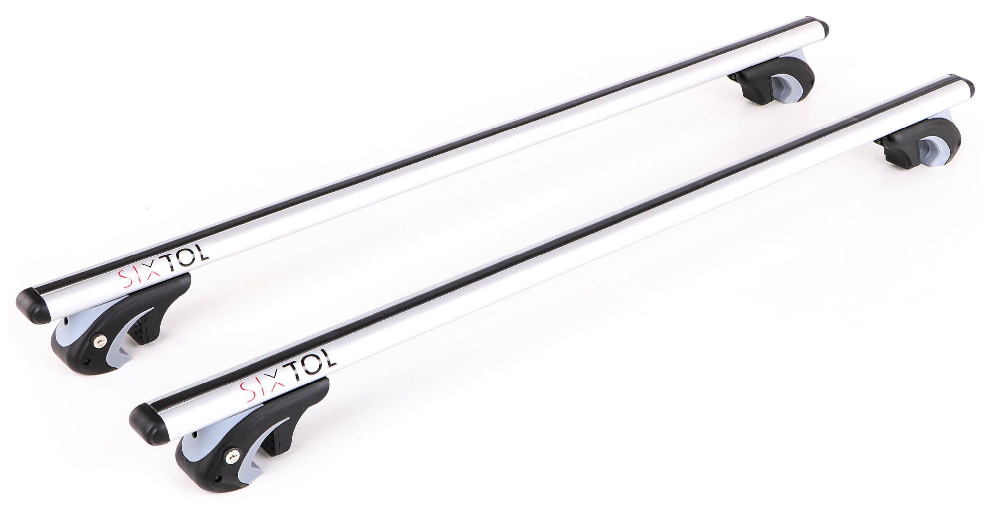 E-shop Příčný nosník se zámkem hliníkový ROOF RACK 120cm, nosnost 90kg SIXTOL