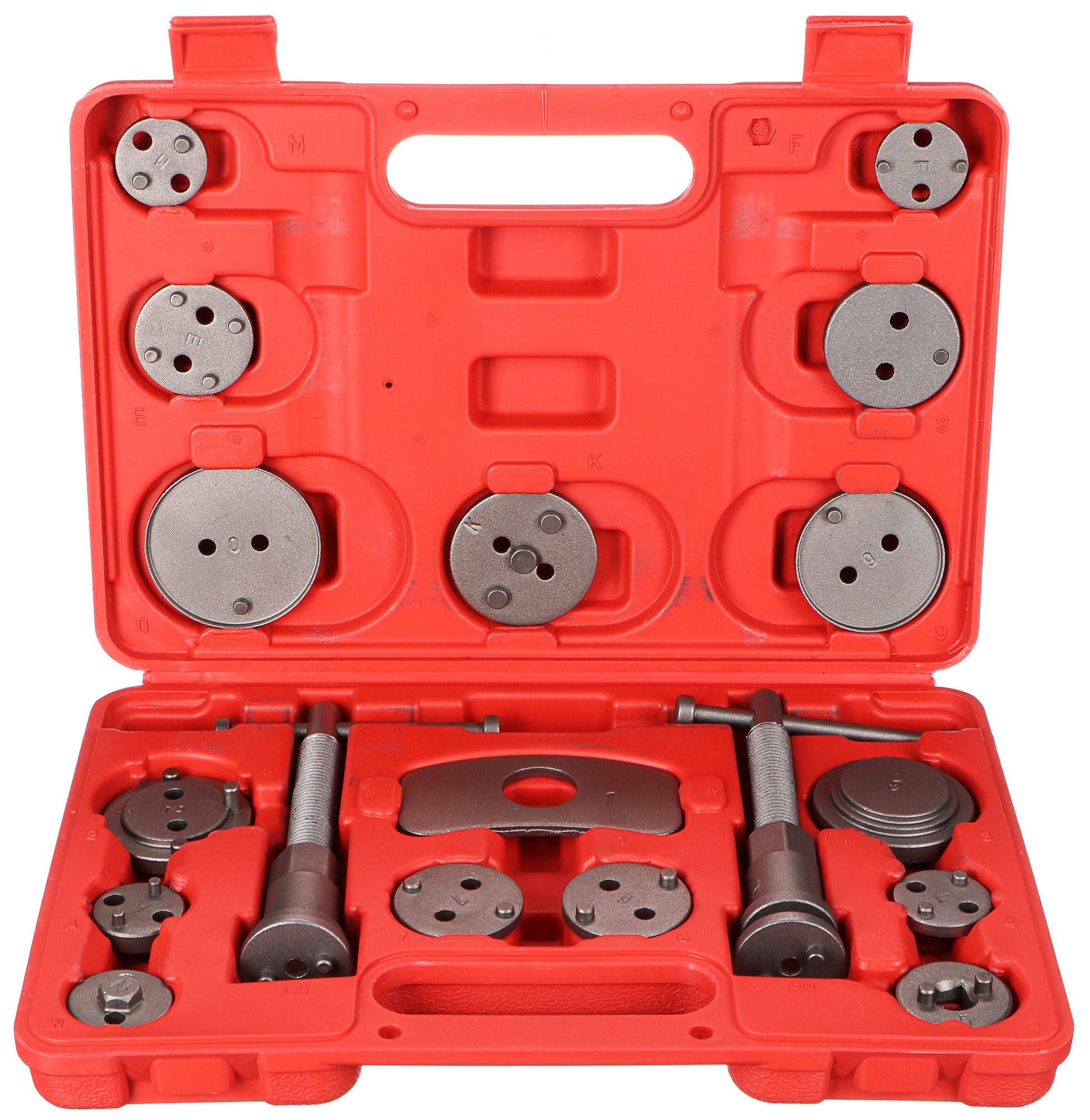 E-shop Stlačovák brzdových pístů MECHANIC BRAKE SET 18, sada 18ks SIXTOL