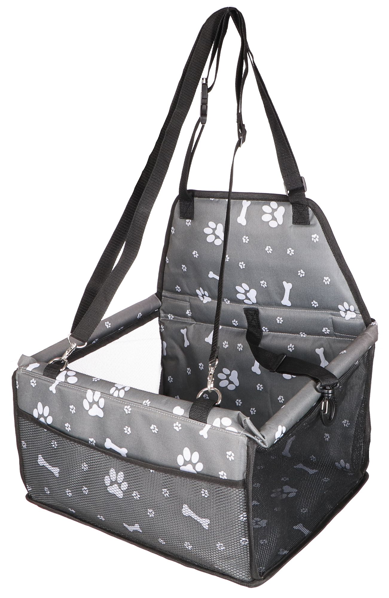 E-shop Košík na psa do auta CAR BASKET JERRY, 43 x 35 x 25 cm SIXTOL
