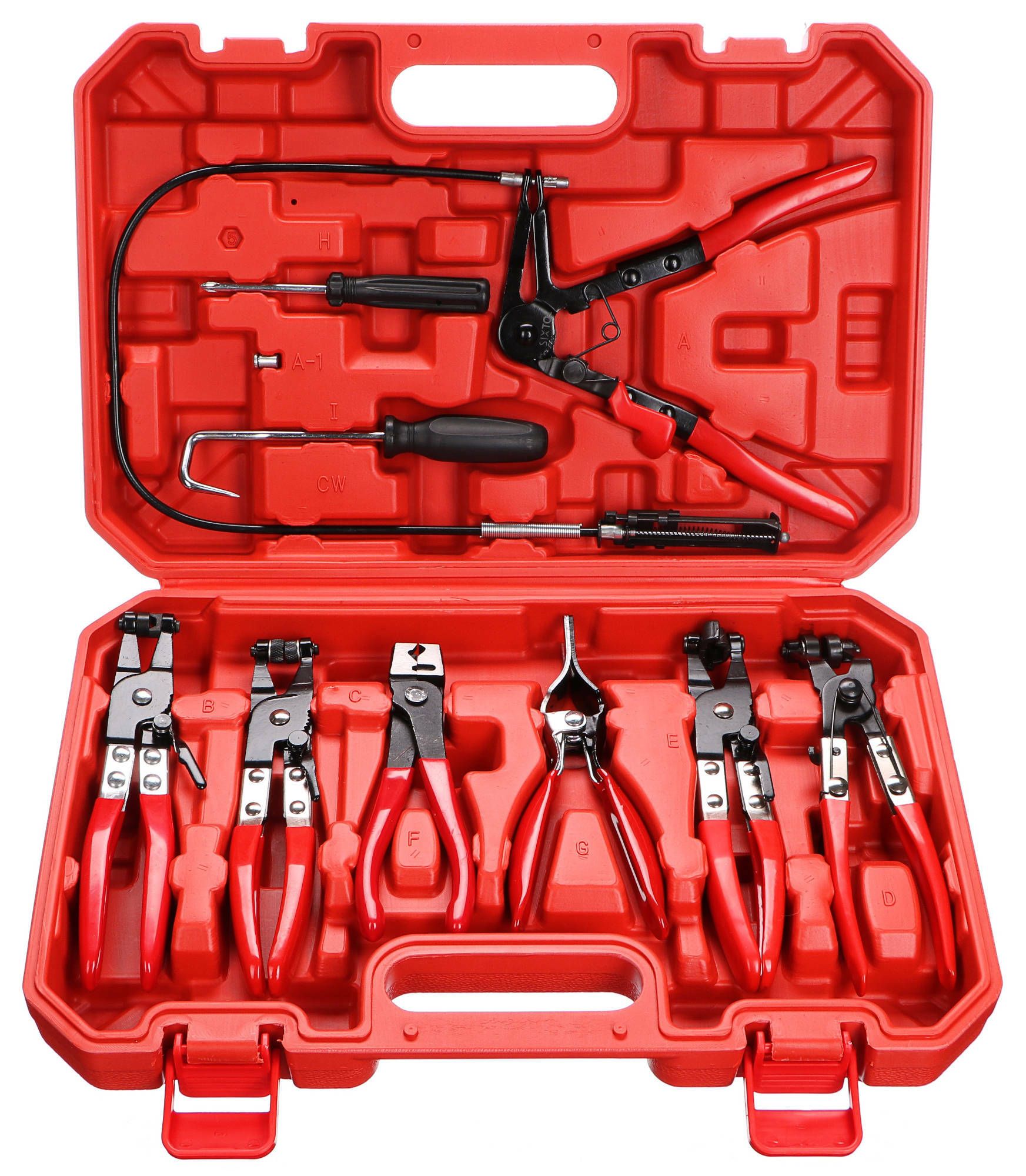 E-shop Sada kleští na hadicové spony MECHANIC HOSE CLAMP SET 9 SIXTOL