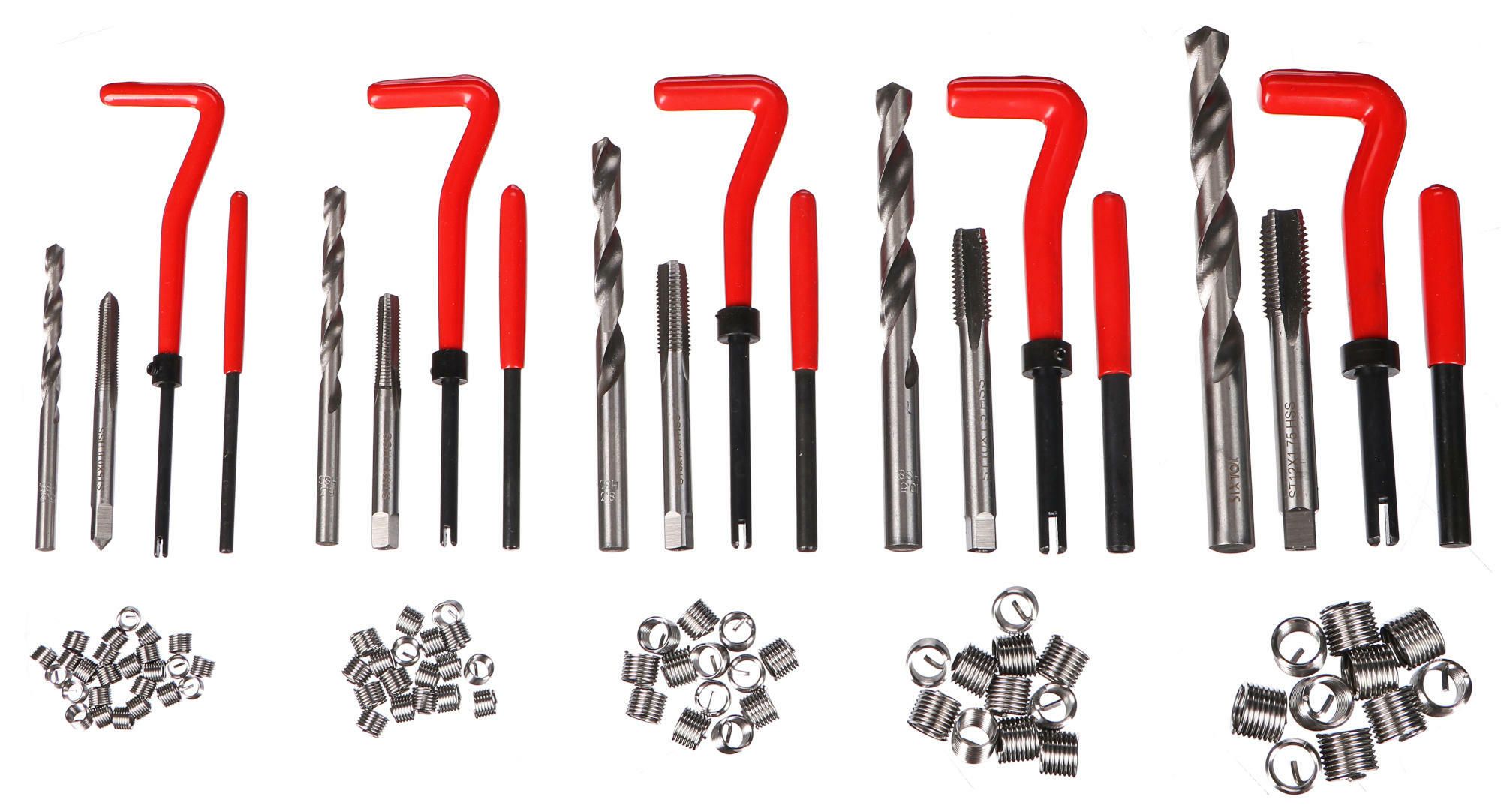 E-shop Sada na opravu závitů MECHANIC THREAD SET 131, M5 - M12 SIXTOL