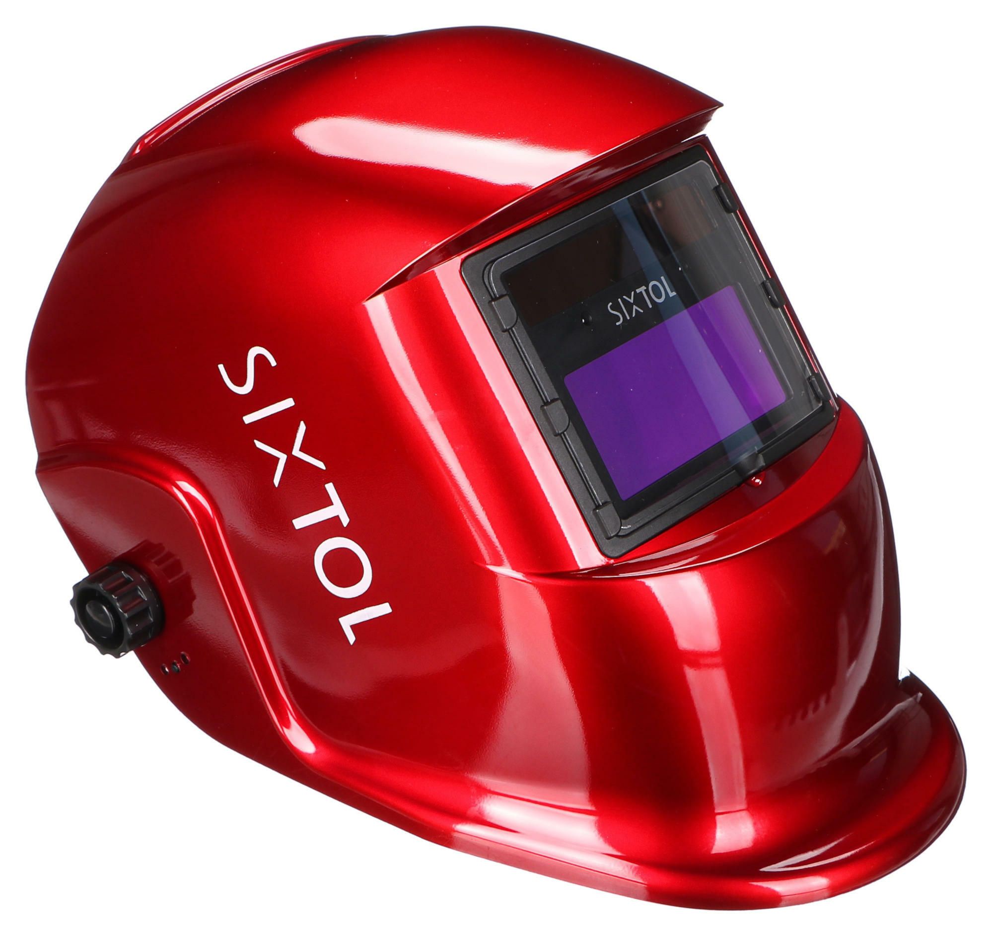 E-shop Svářecí kukla samostmívací WELDING MASK 2, červená SIXTOL