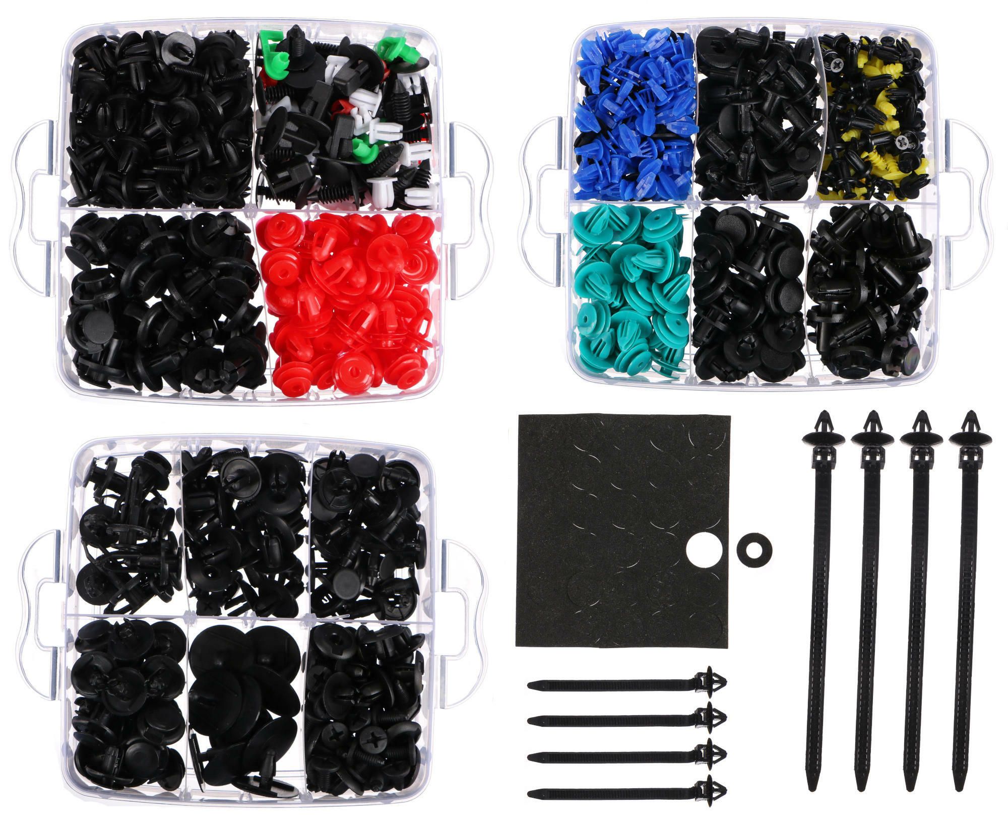 E-shop Sada spon, příchytek a kolíků pro čalounění vozidel MECHNIC TRIM CLIP SET 700 SIXTOL