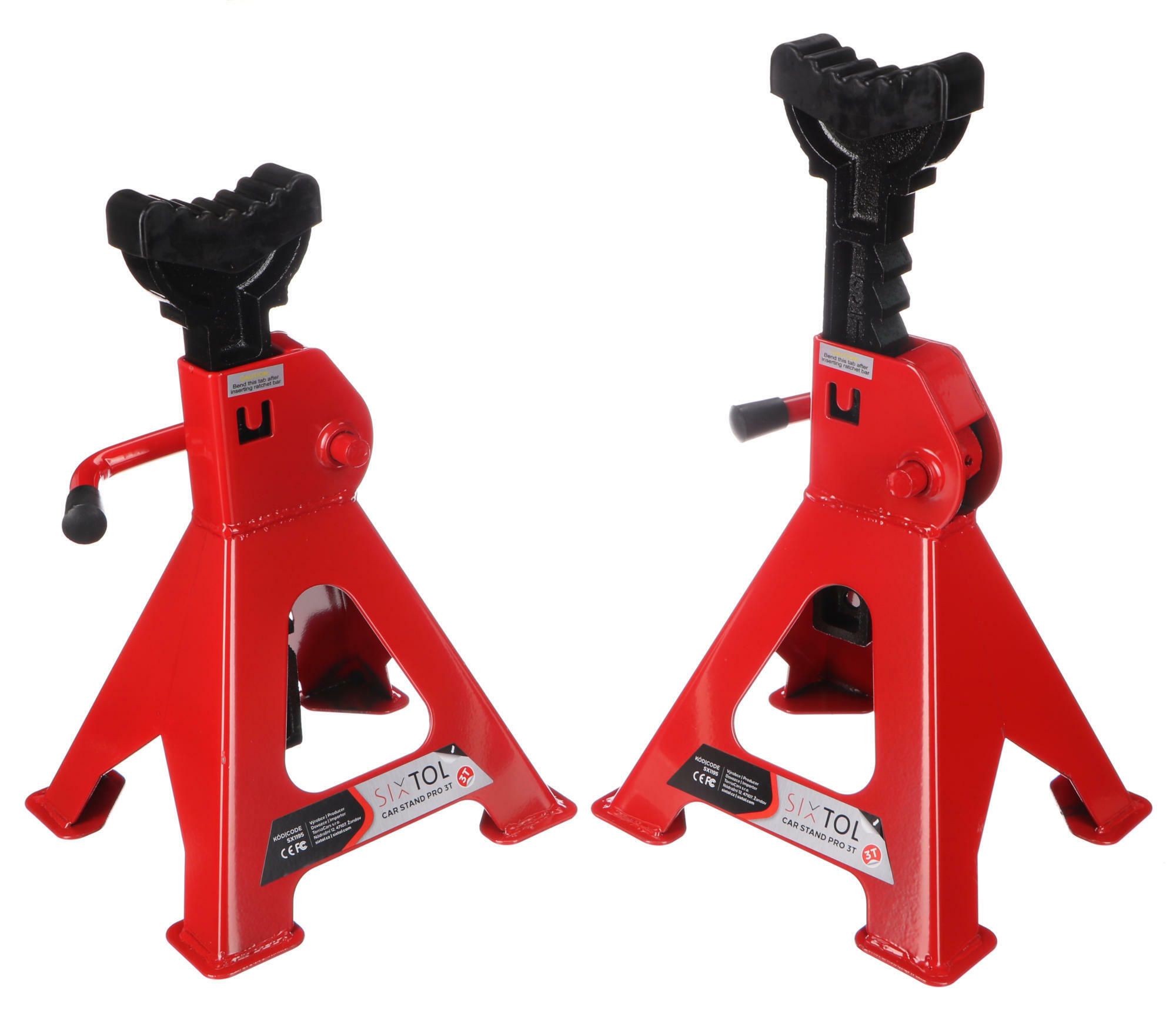 E-shop Podstavec pod auto MECHANIC CAR STAND PRO 3T, 2ks SIXTOL