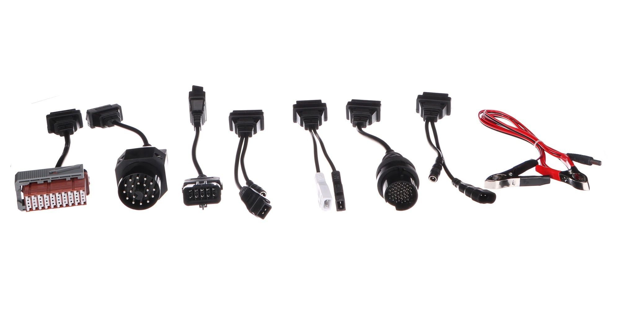E-shop Kompletní sada OBD-II redukcí pro osobní auta MECHANIC CABLE SET 1, 8ks SIXTOL