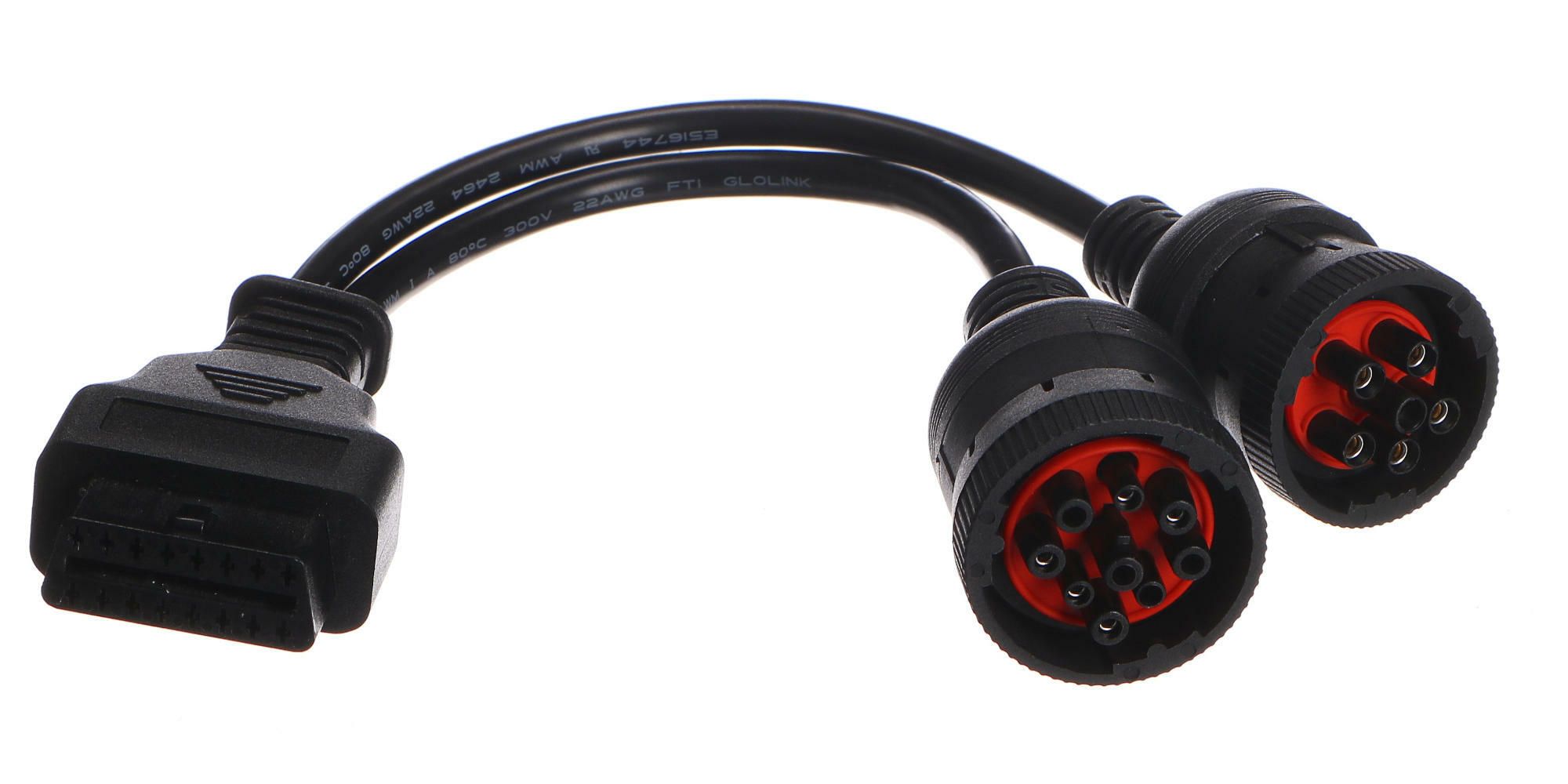 E-shop OBD-II redukce 9-pin J1939 a 6-pin J1708 MECHANIC CABLE 8 SIXTOL