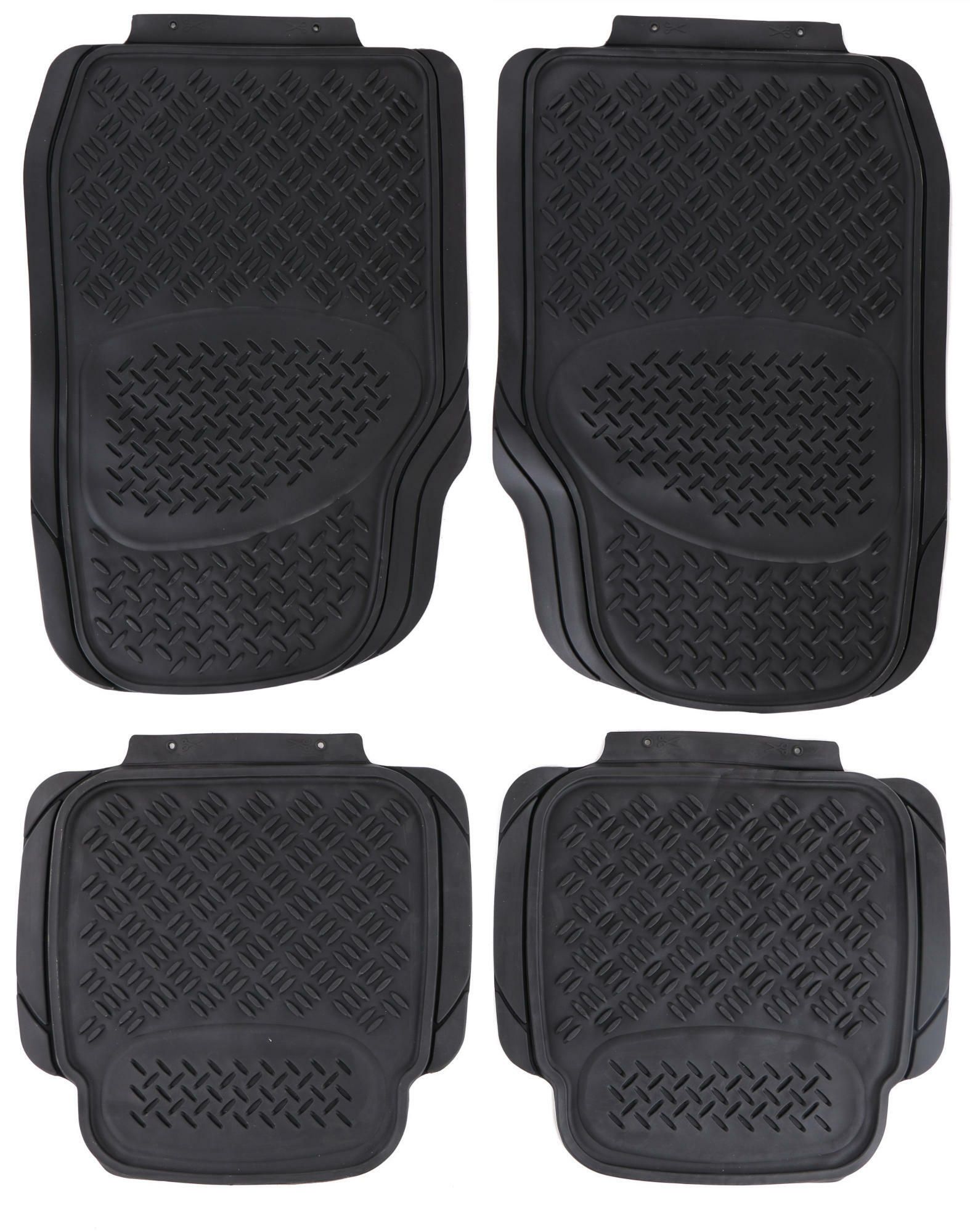 E-shop Univerzální gumové autokoberce CAR MAT UNI SET 3, komplet, 4ks SIXTOL