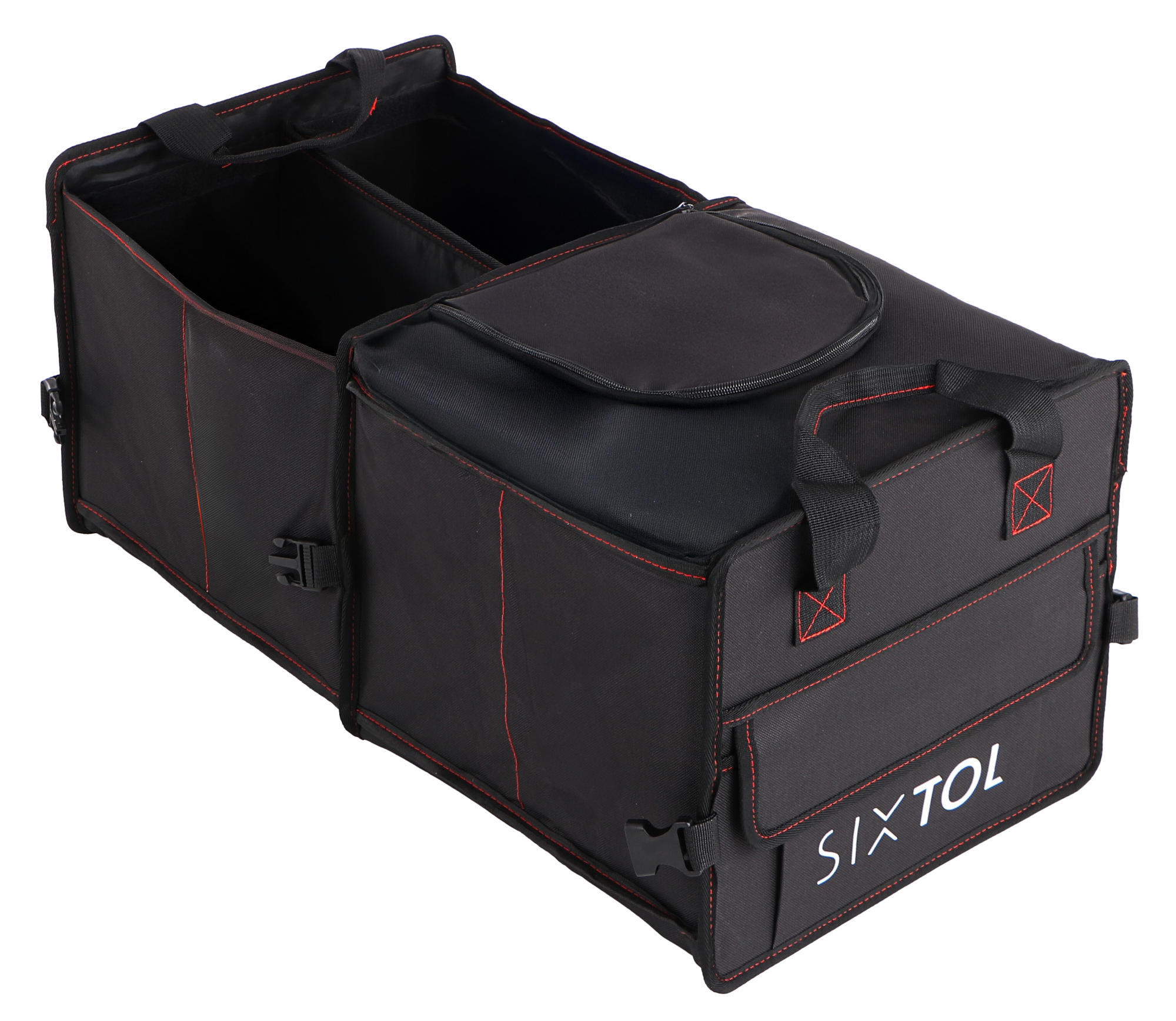 E-shop Organizér do kufru auta CAR COMPACT 5L THERMO, 5 přihrádek, velká termotaška, skládací SIXTOL