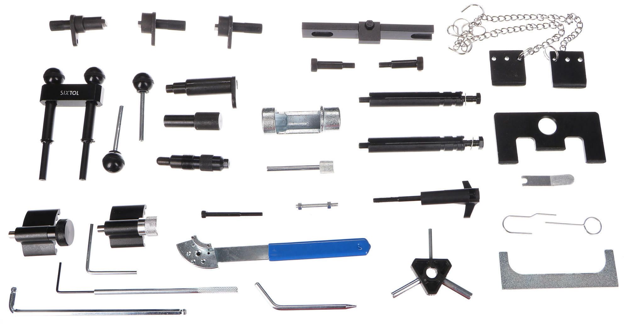 E-shop Přípravek pro časování naftových/benzínový motorů MECHANIC ENGINE TIMING 34, VAG TDI, 34ks SIXTOL