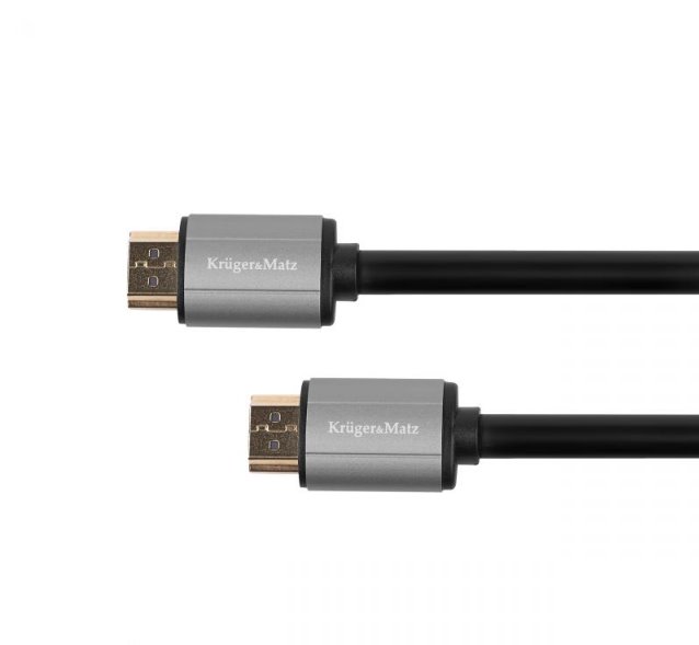 Kábel HDMI Kruger&Matz KM1206 2.0 4K, 15m, GOLD, blister