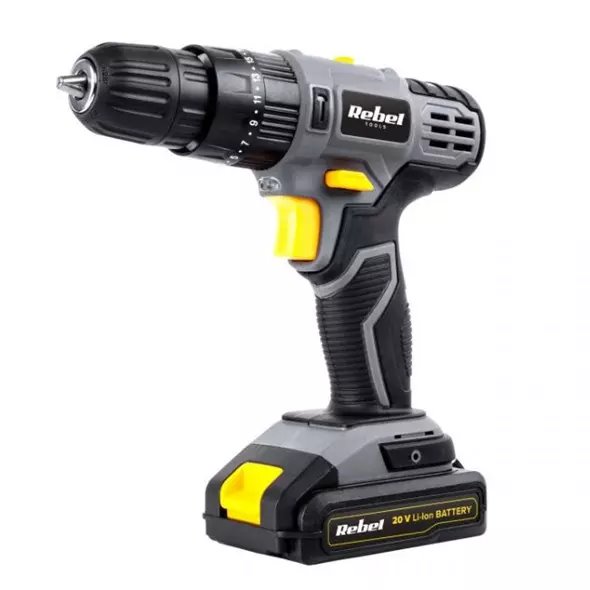 E-shop Vŕtačka príklepová AKU REBEL TOOLS RB-1002