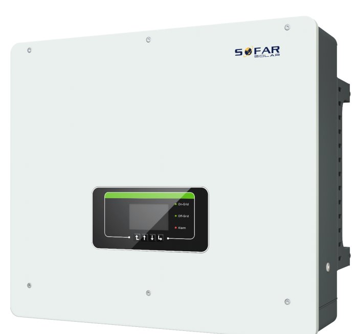 E-shop FVE Solárny striedač menič SOFAR HYD 5KTL-3PH, hybrid MPPT grid-off
