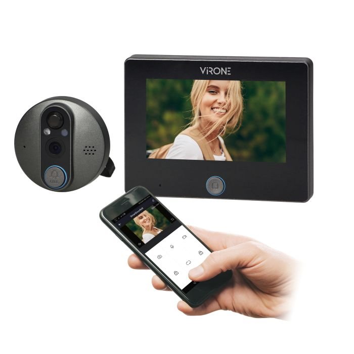 E-shop Videozvonček ORNO VIRONE DV-3, Tuya Smart, LCD 4,3" DV-3