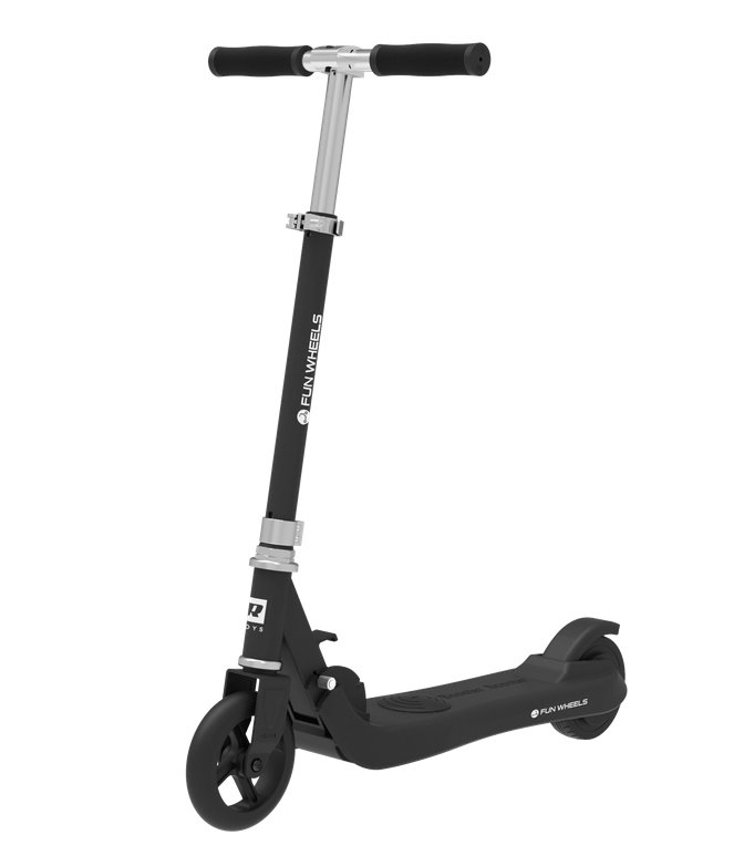 Kolobežka elektrická REBEL Fun Wheels ZAB0031BC detská, čierna