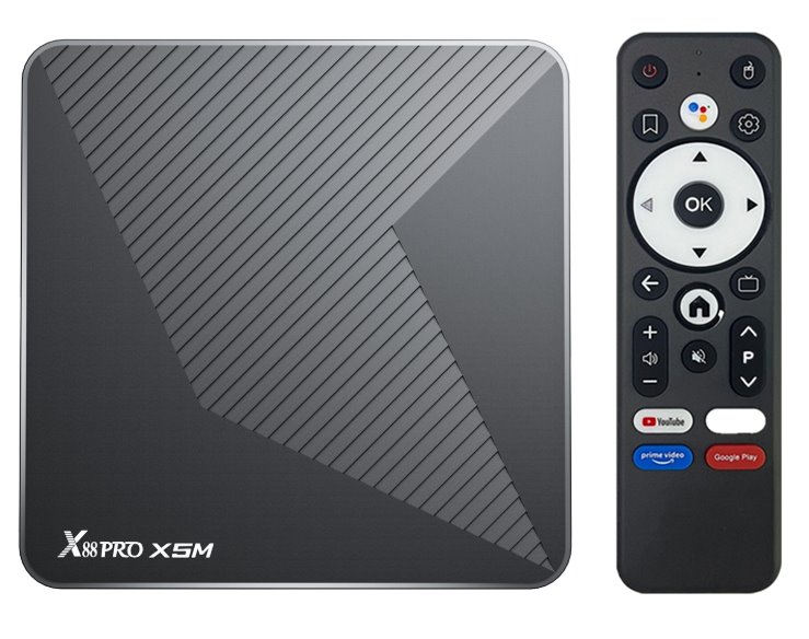 E-shop DI-WAY AND-X88PRO X5M 4K 4GB, 32GB, Android 14, Dual WiFi, Bluetooth