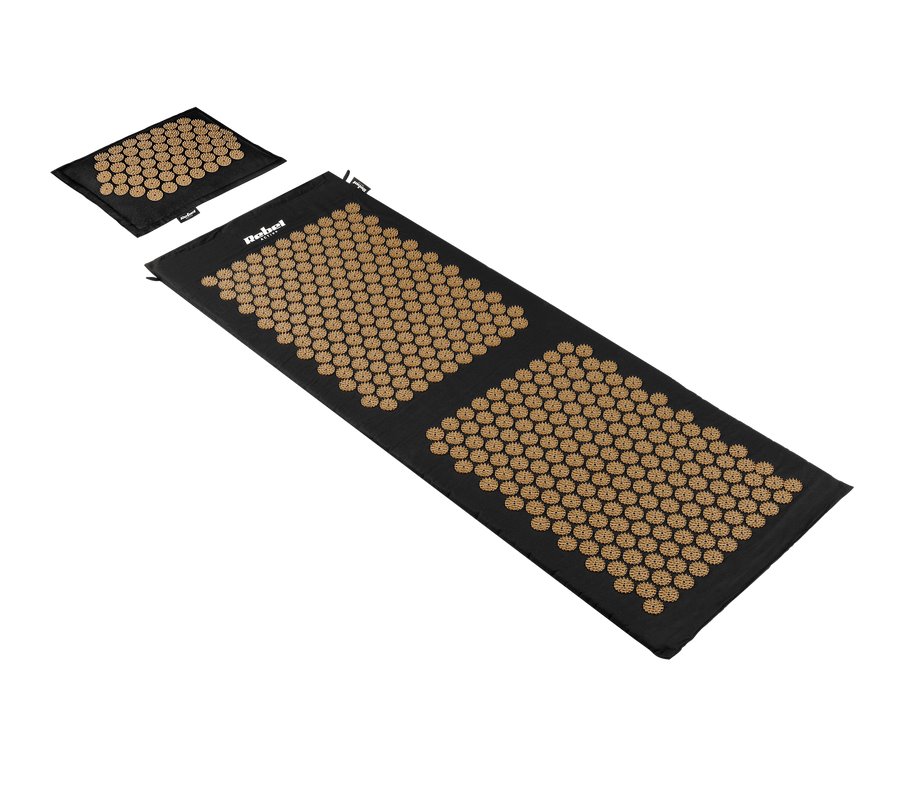 E-shop Akupresúrna podložka s vankúšom REBEL RBA-6013-GL Gold XXL RBA-6013-GL