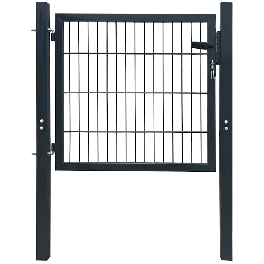 E-shop Multidom Plotová brána oceľová antracitová 100x100 cm