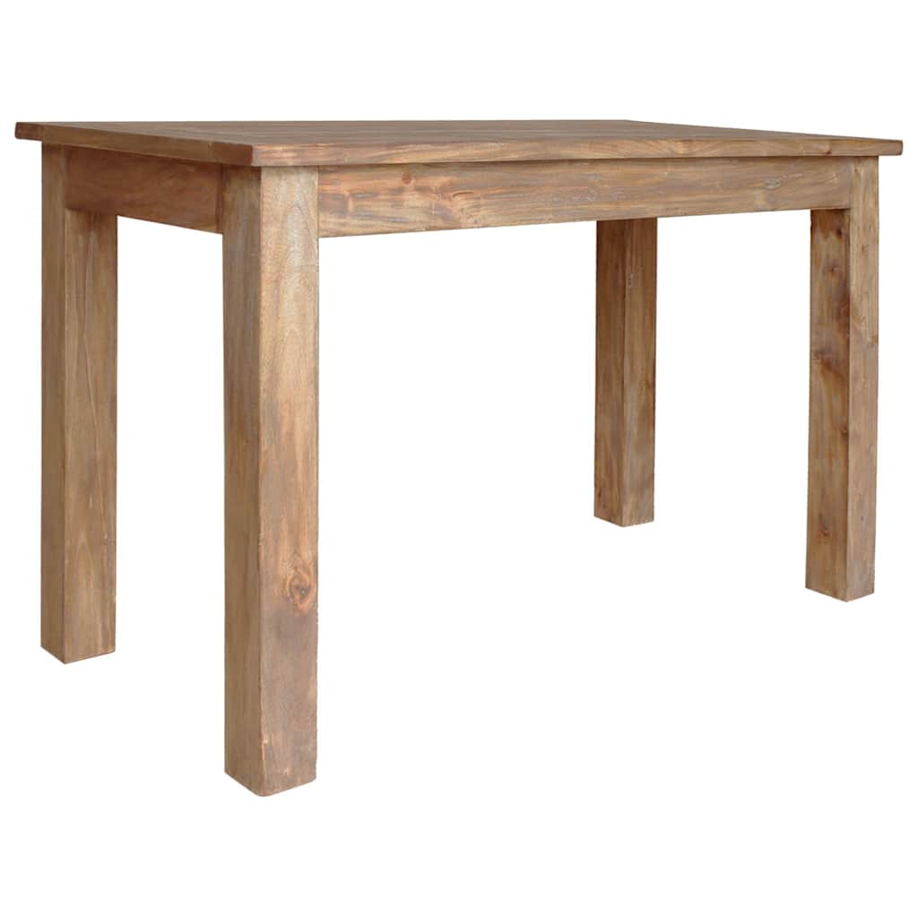 E-shop Multidom Jedálenský stôl, mahagónový masív 120x60x77 cm