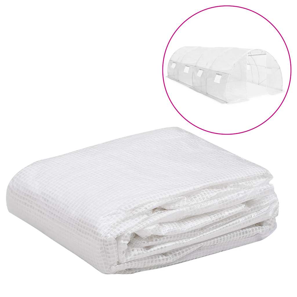 Multidom Náhradná plachta na skleník (18 m²) 3x6x2 m, priehľadná