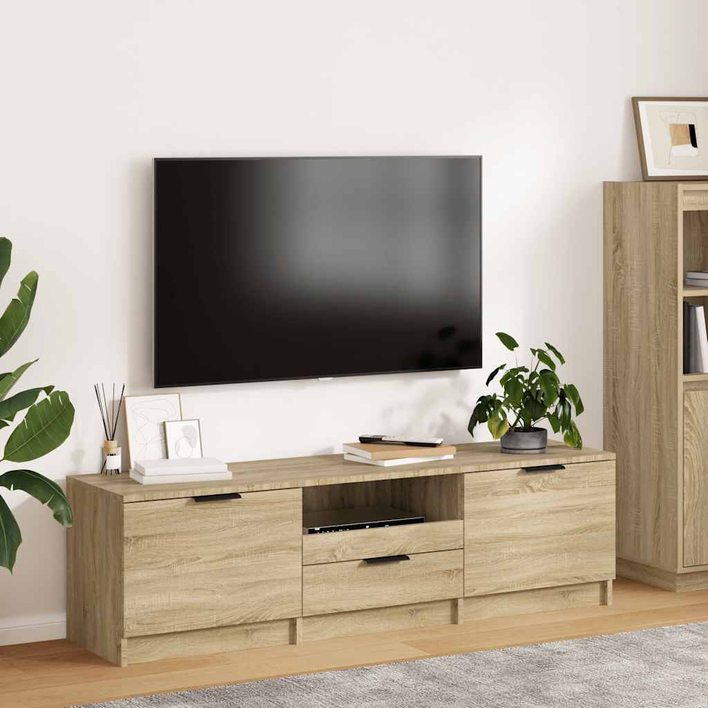 E-shop Multidom TV skrinka, dub sonoma, 140x35x40 cm, imitácia dreva