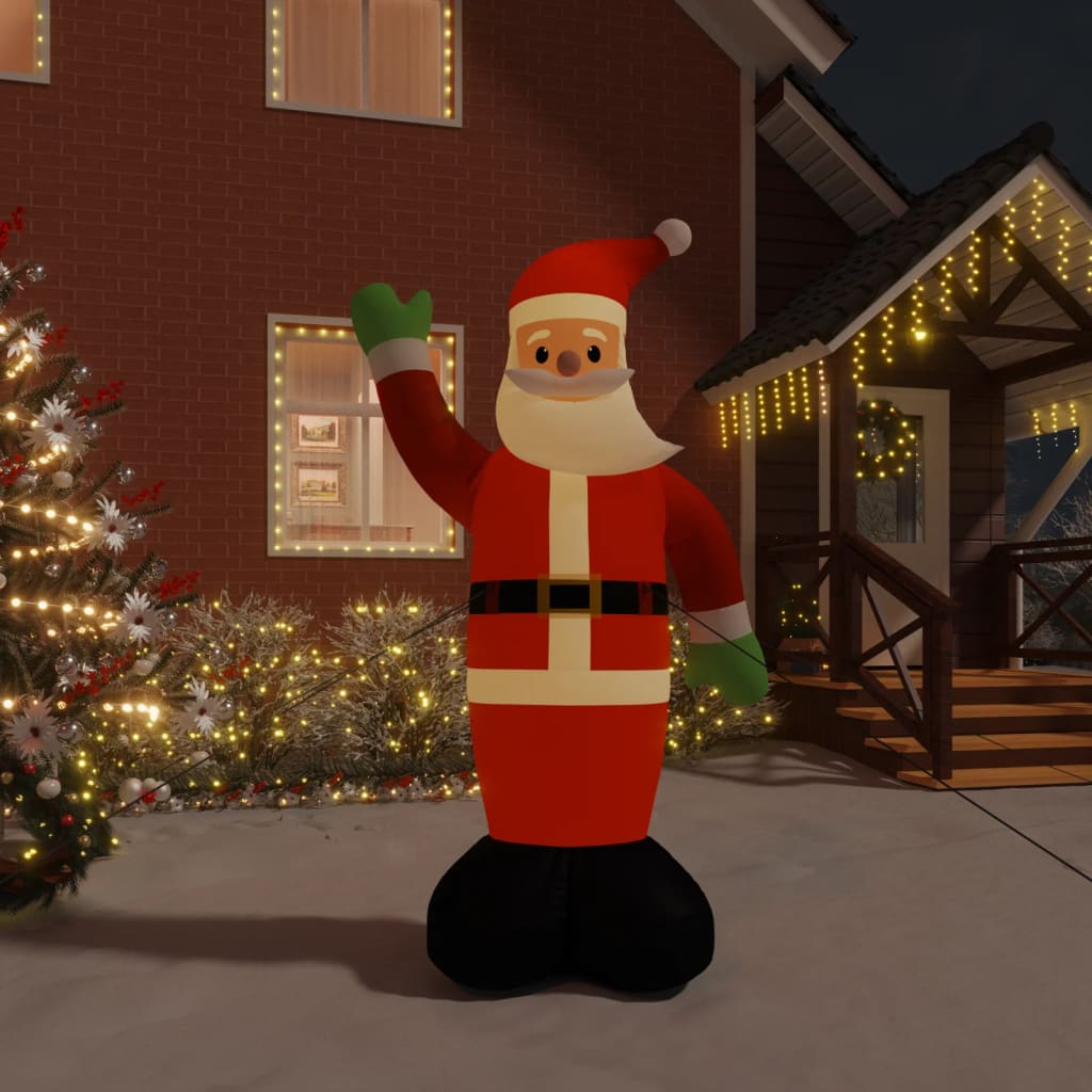 Multidom Vianočný nafukovací Santa Claus s LED diódami 370 cm