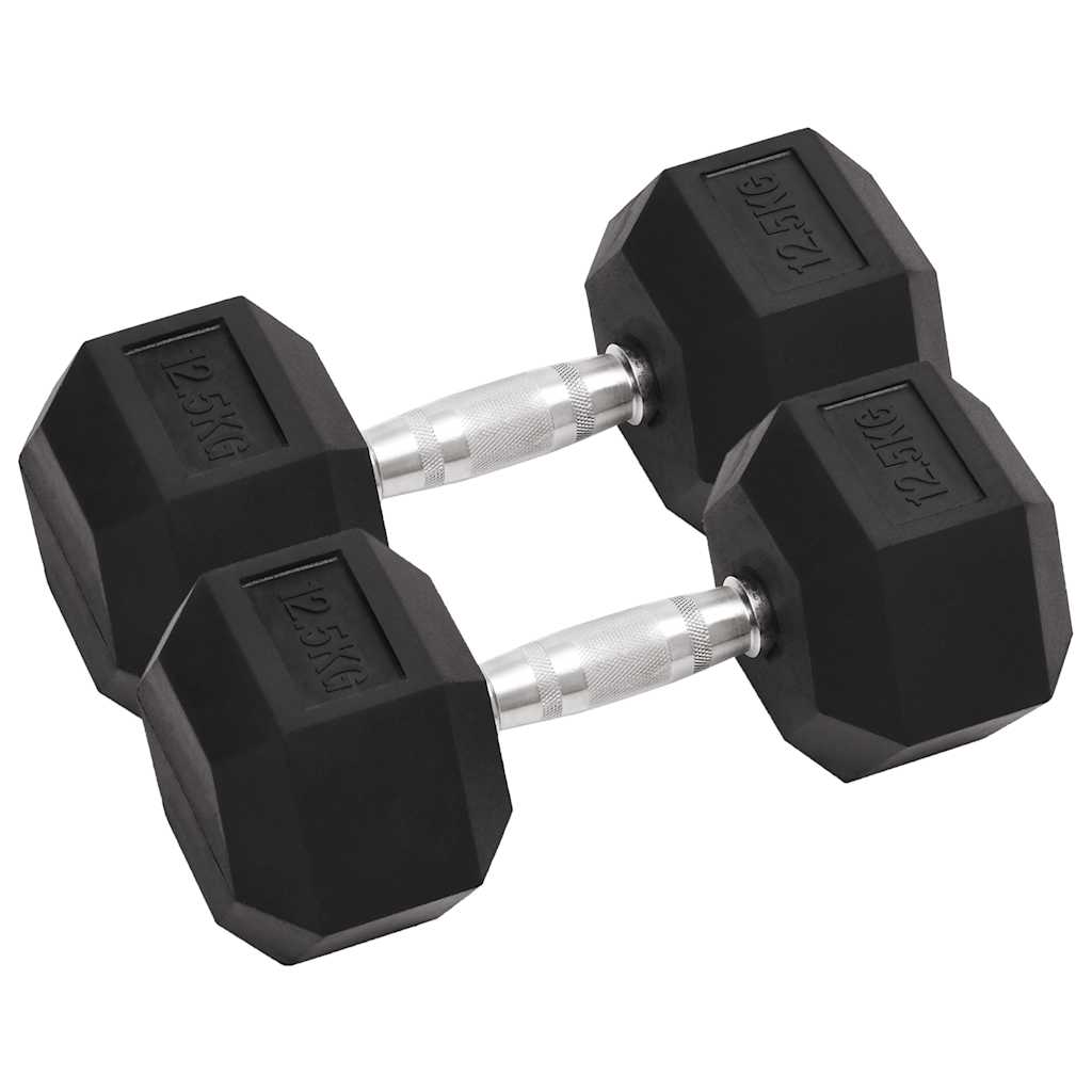 E-shop Multidom Jednoručné činky 2 ks 25 kg celkové liatina
