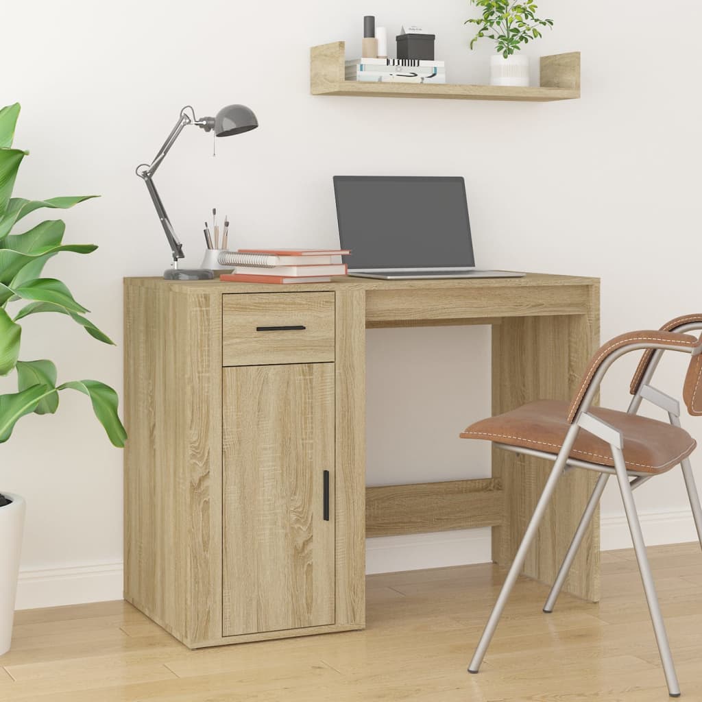 E-shop Multidom Stôl dub sonoma 100x49x75 cm spracované drevo