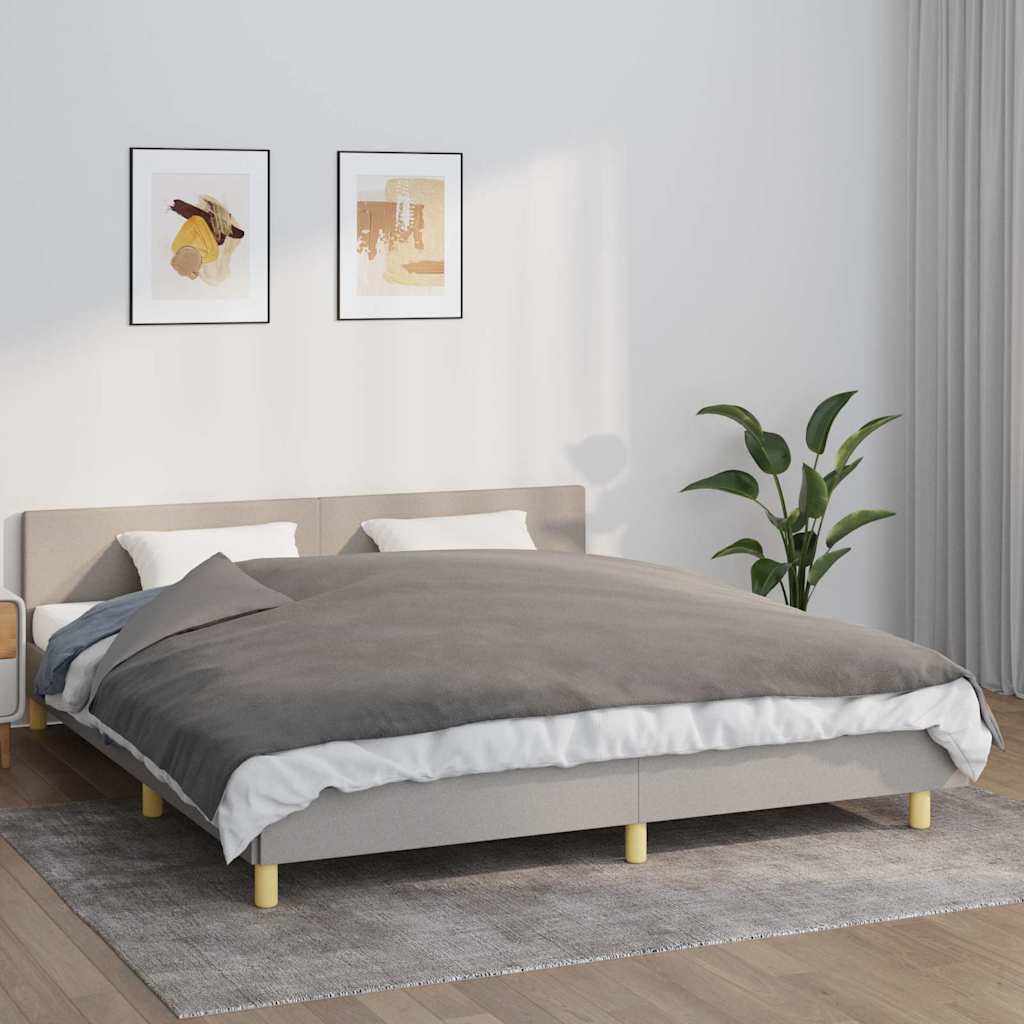 E-shop Multidom Záťažová prikrývka s krytom šedá 155x220 cm 11 kg látka