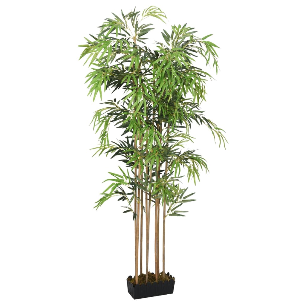 E-shop Multidom Umelý bambusový strom 1095 listov 180 cm zelený