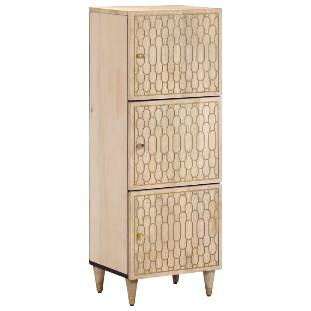 E-shop Multidom Vysoká skrinka 40x33x110 cm mangový masív