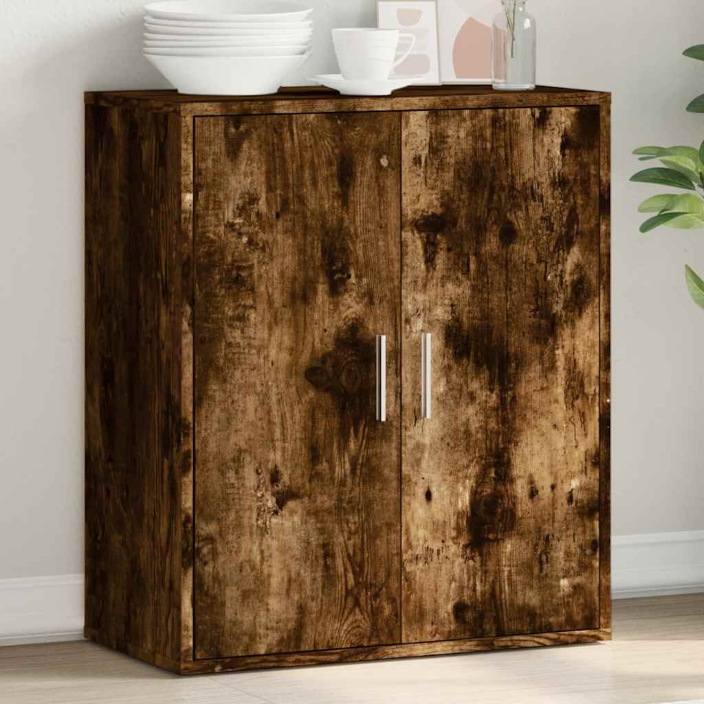 E-shop Multidom Komoda, tmavý dub 79x38x80 cm, kompozitné drevo