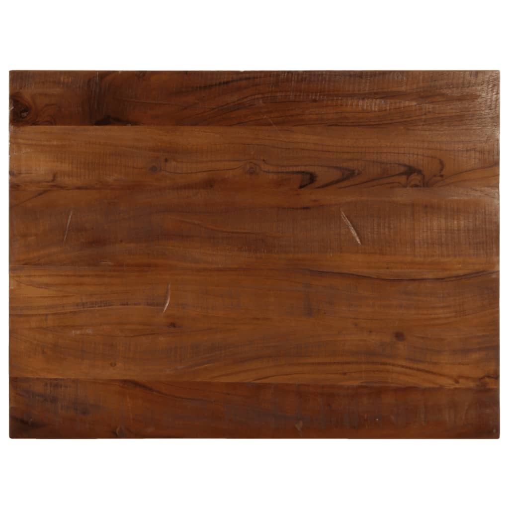 E-shop Multidom Stolová doska 90x70x2,5 cm obdĺžnik masívne recyklované drevo