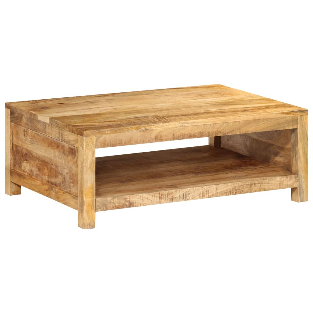 E-shop Multidom Konferenčný stolík 80x55x30 cm masívne mangovníkové drevo