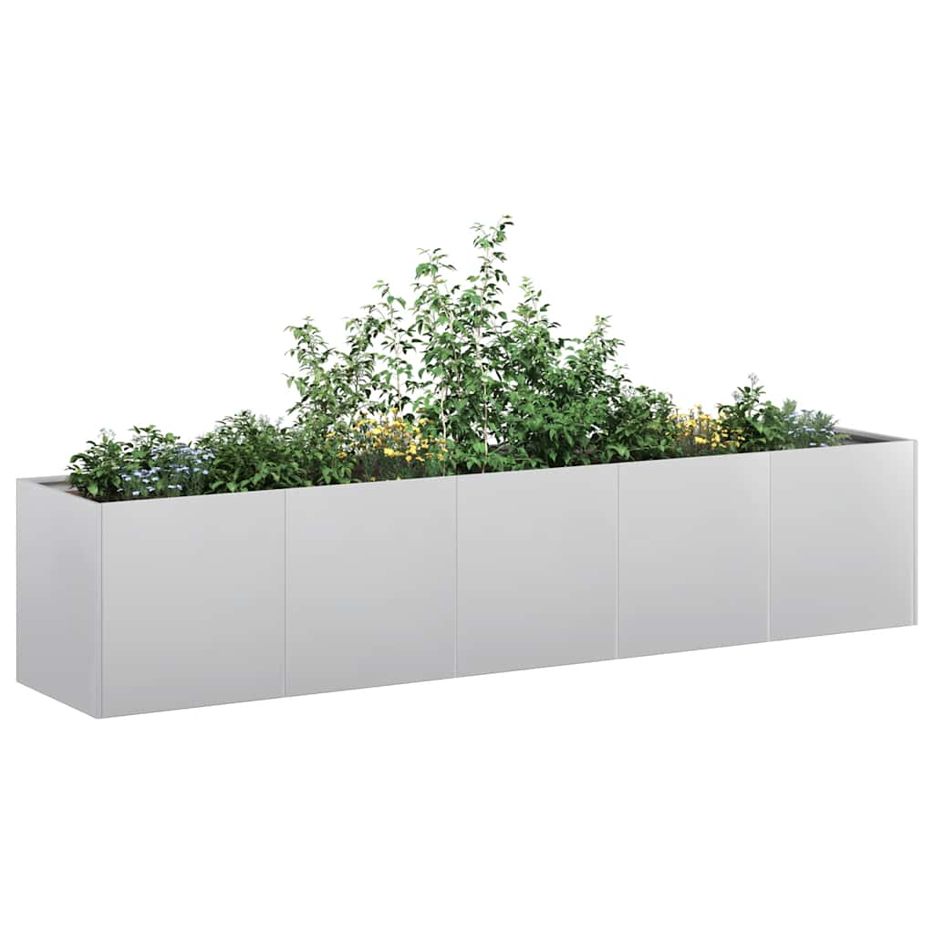 E-shop Multidom kvetináč 200x40x40 cm Pozinkovaná oceľ
