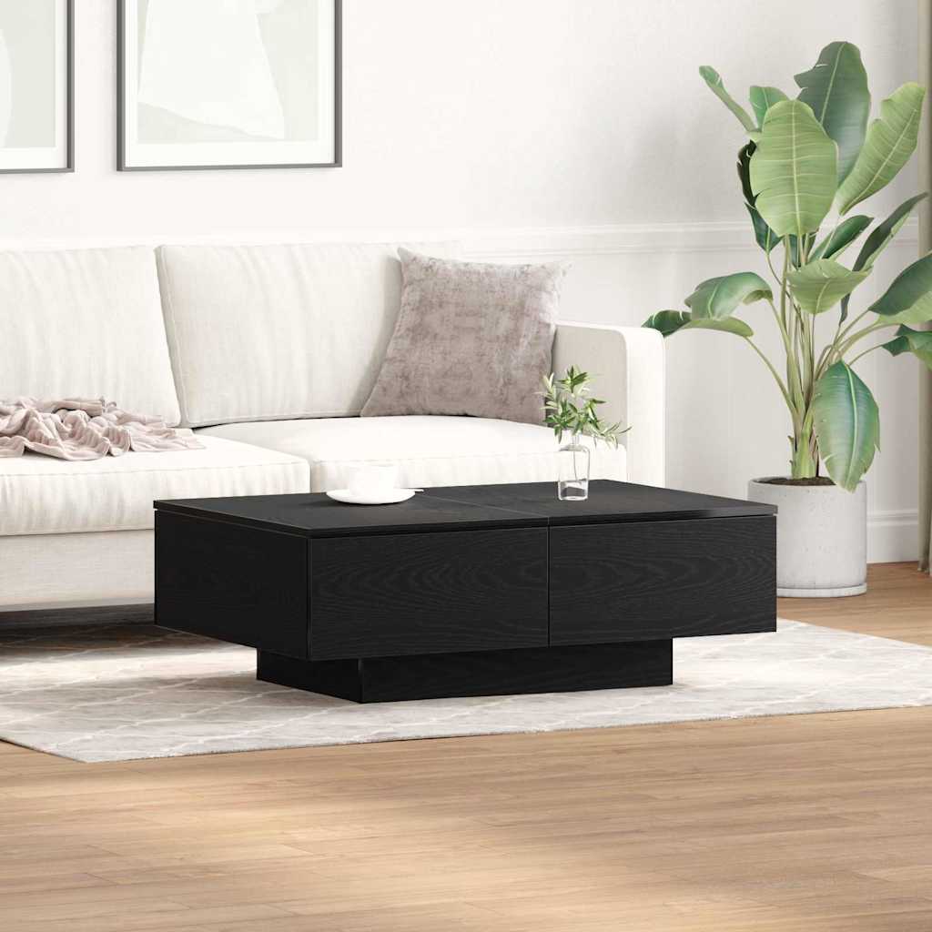 E-shop Multidom Konferenčný stolík Čierny dub 90 x 60 x 31 cm Kompozitné drevo