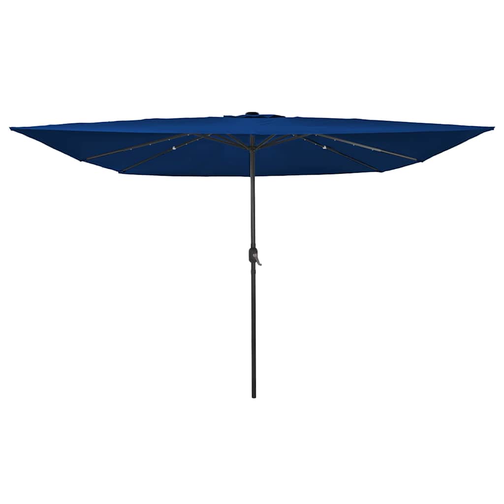 E-shop Multidom Záhradný slnečník Azurblue 295 x 295 x 245 cm Polyester a oceľ
