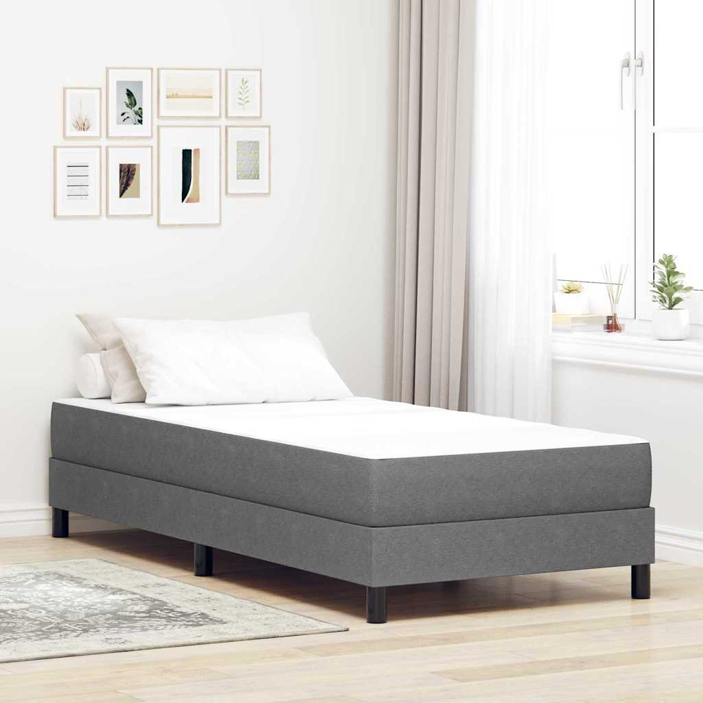E-shop Multidom Posteľná matrac s matracmi Svetlosivá 80 x 200 cm látka