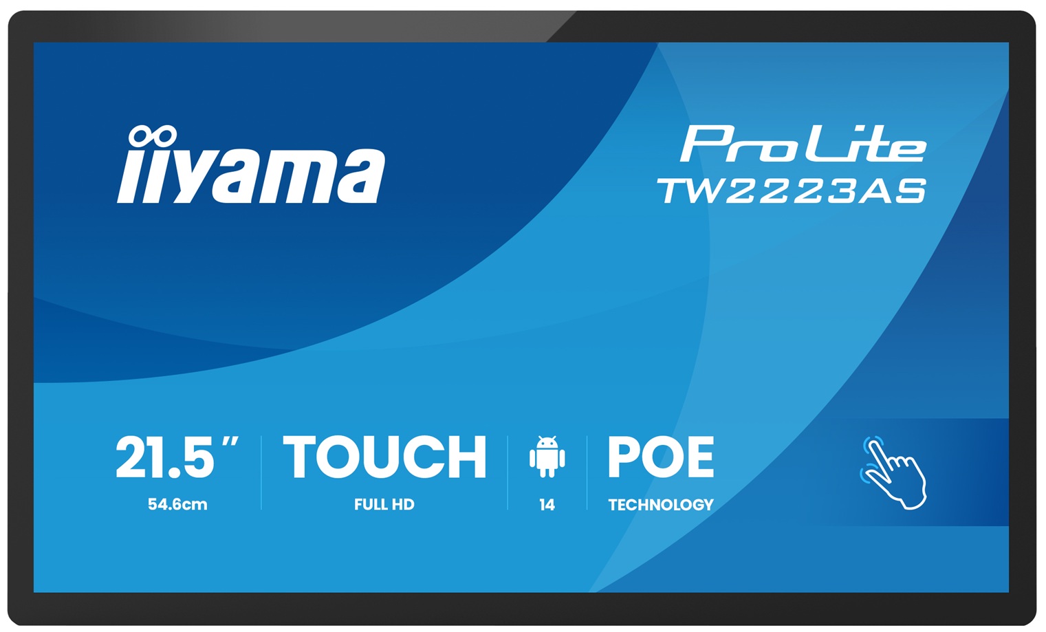 22'' iiyama TW2223AS-B3P: IPS, FHD, Android