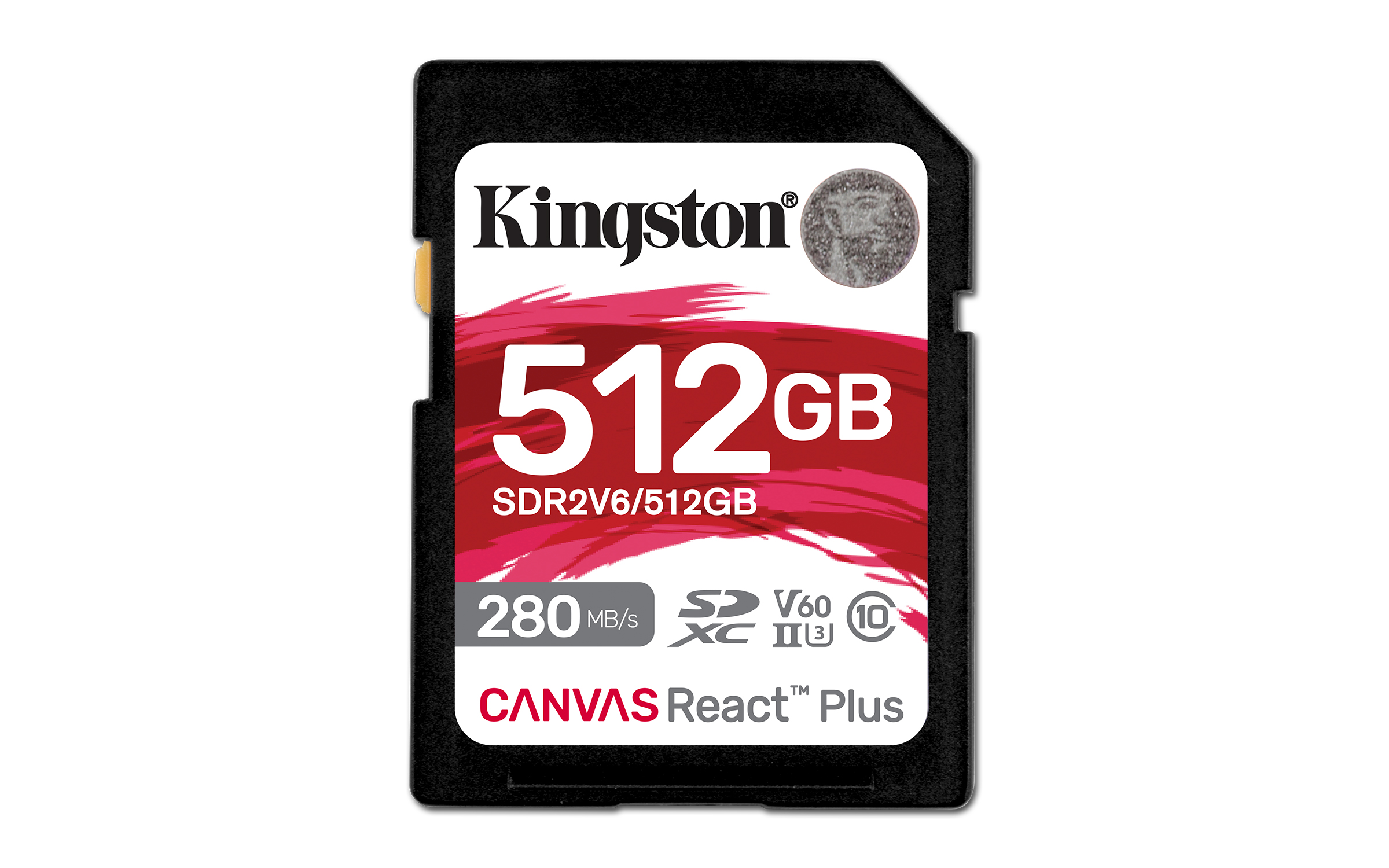 Kingston Canvas React Plus/SDHC/512 GB/UHS-II U3 / Class 10