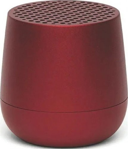 E-shop Prenosný Bluetooth reproduktor Lexon MINO+ v tmavo červenom prevedení