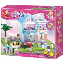 E-shop Stavebnica Sluban Girls Dream Rodinný dom M38-B0535