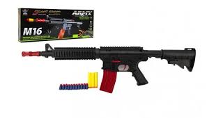 E-shop Samopal na penové náboje plast 68cm M16